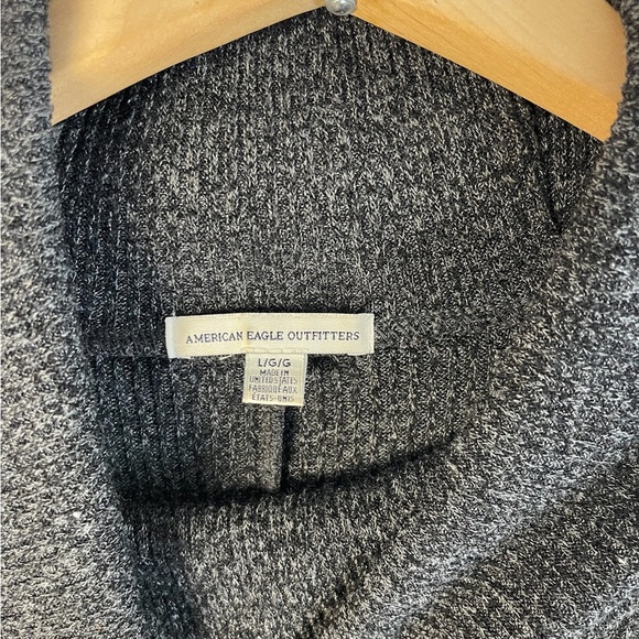 American Eagle Women’s Sleeveless Turtleneck Knit Sweater Dress Tunic – Sz Large - Picture 5 of 5